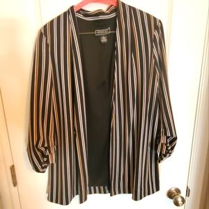 Pinstriped Blazer